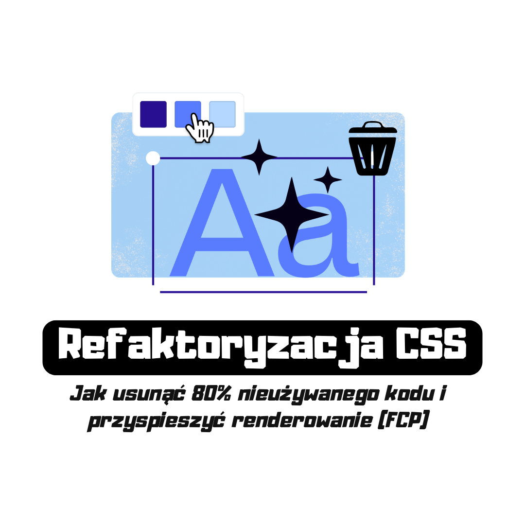 Refaktoryzacja CSS i optymalizacja FCP